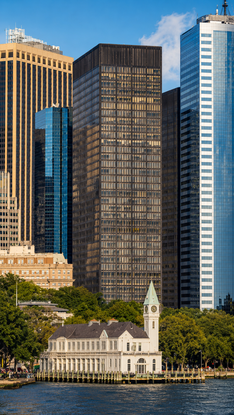 1 Battery Park Plaza Class A commercial office tower in Manhattan New York City