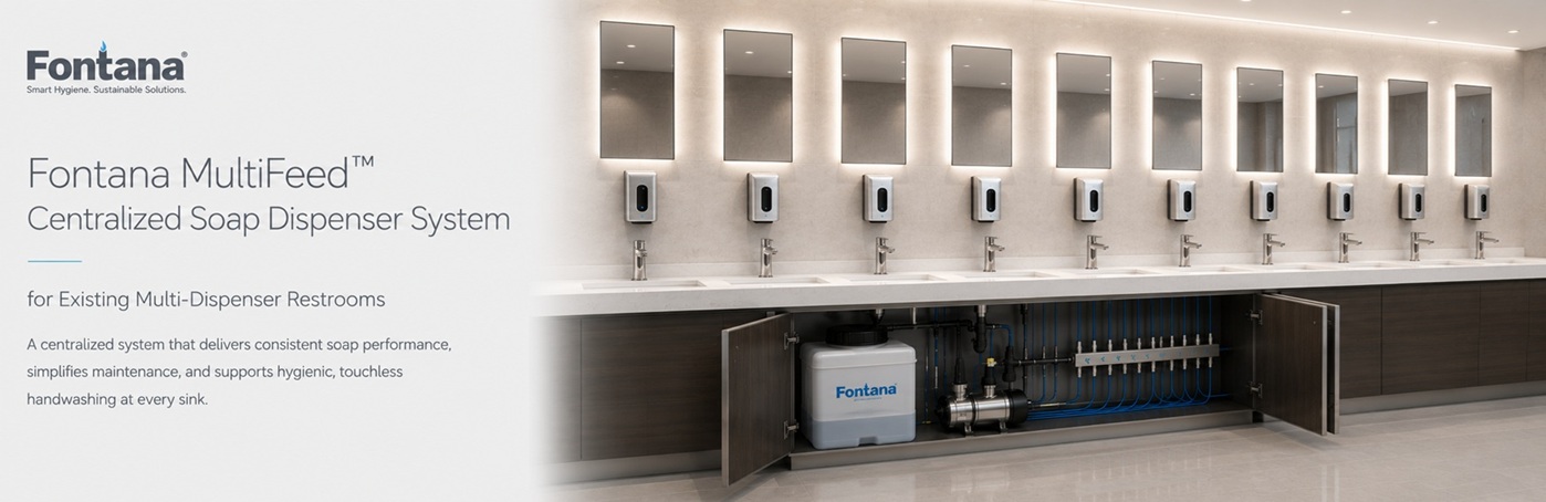 Fontana MultiFeed Centralized Soap Dispensing System