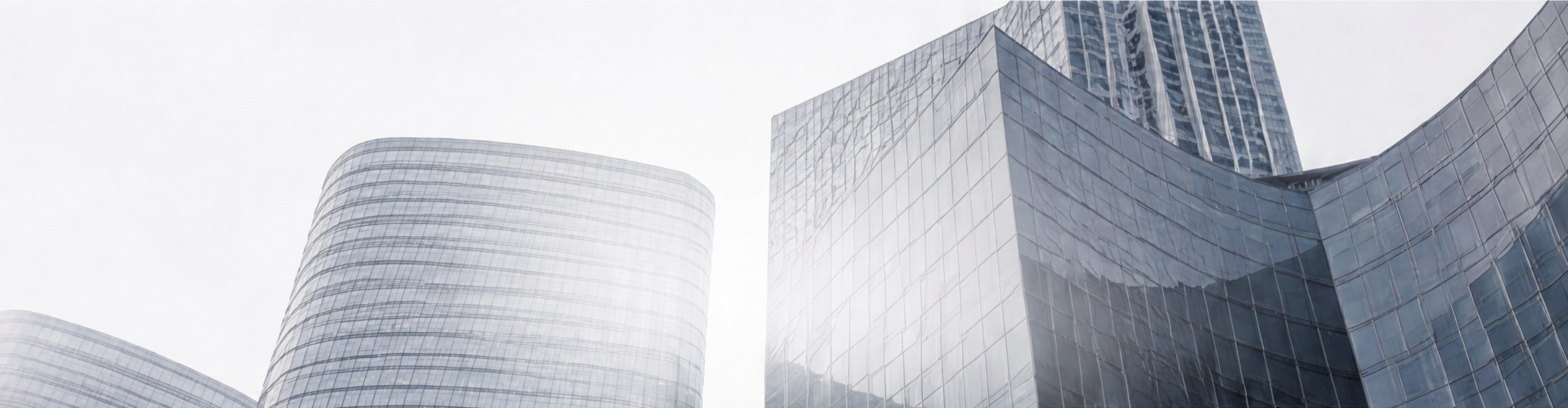 Contemporary glass architecture