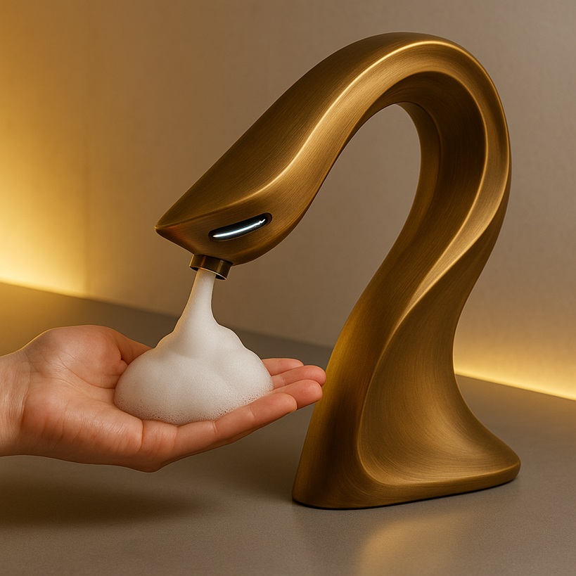 Variety of touchless soap dispensers