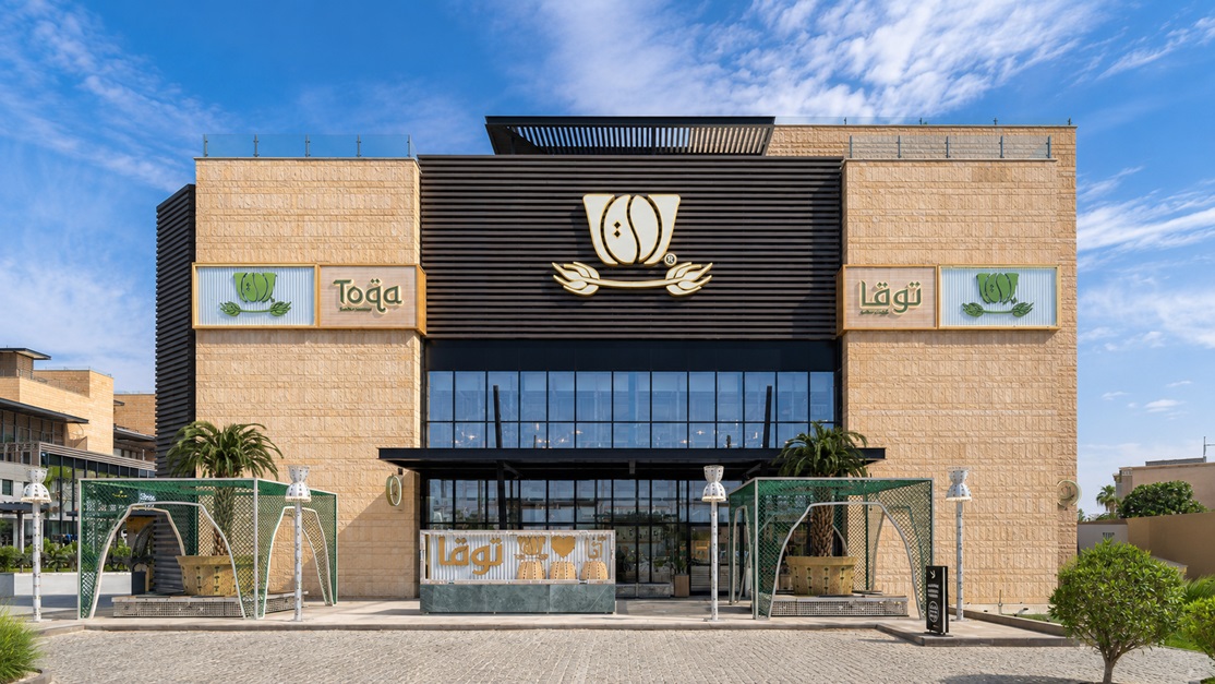 Toqa Coffee Saudi Arabia FontanaShowers touchless commercial bathroom fixture project