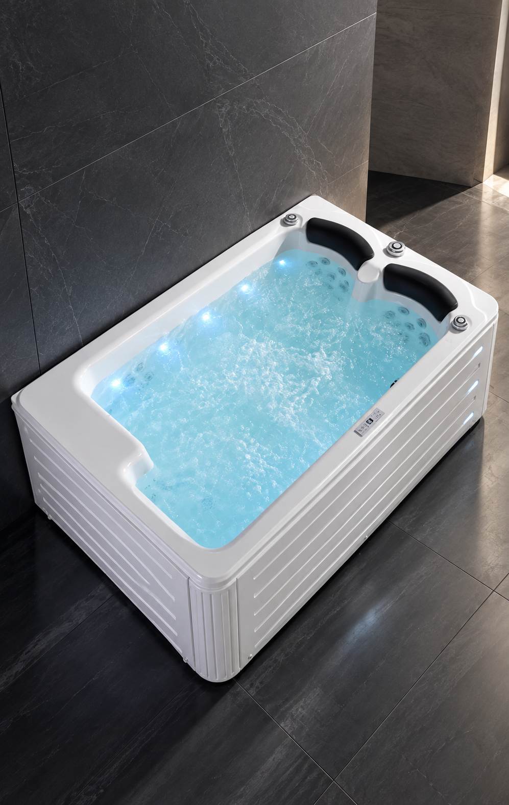 Hydrotherapy walk-in bathtub concept image for AEC specification planning (FontanaShowers walk-in tubs topic)