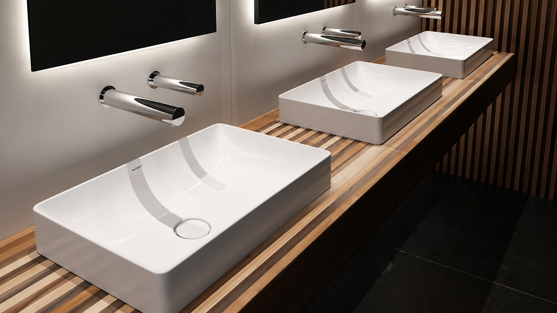 Fontana Capri hospitality touchless fixtures