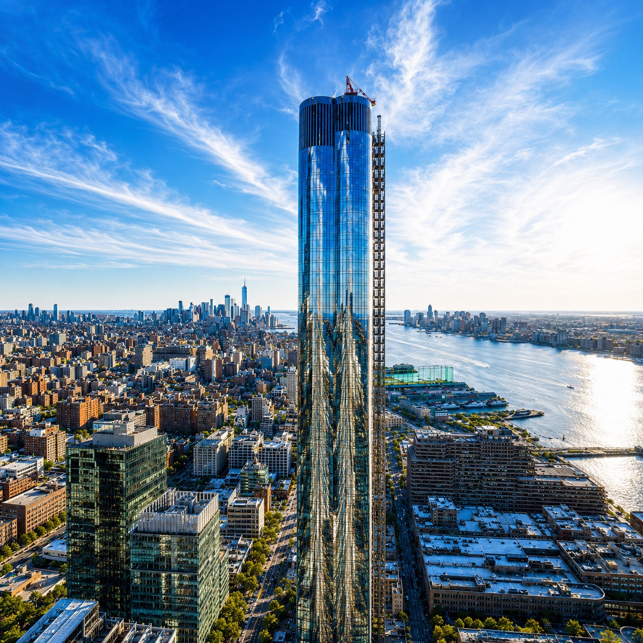 Hudson Yards New York commercial mixed-use development using FontanaShowers fixtures