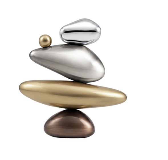 Balanced stacked stones