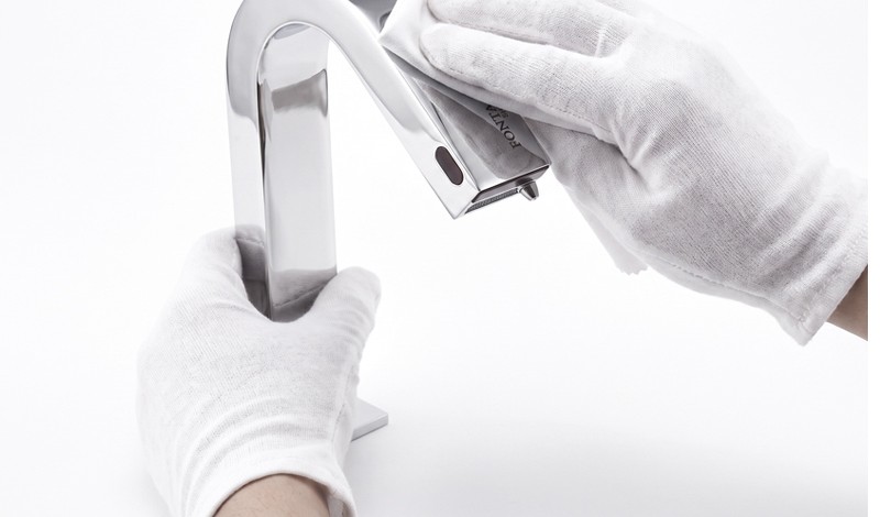 A handcrafted Fontana faucet