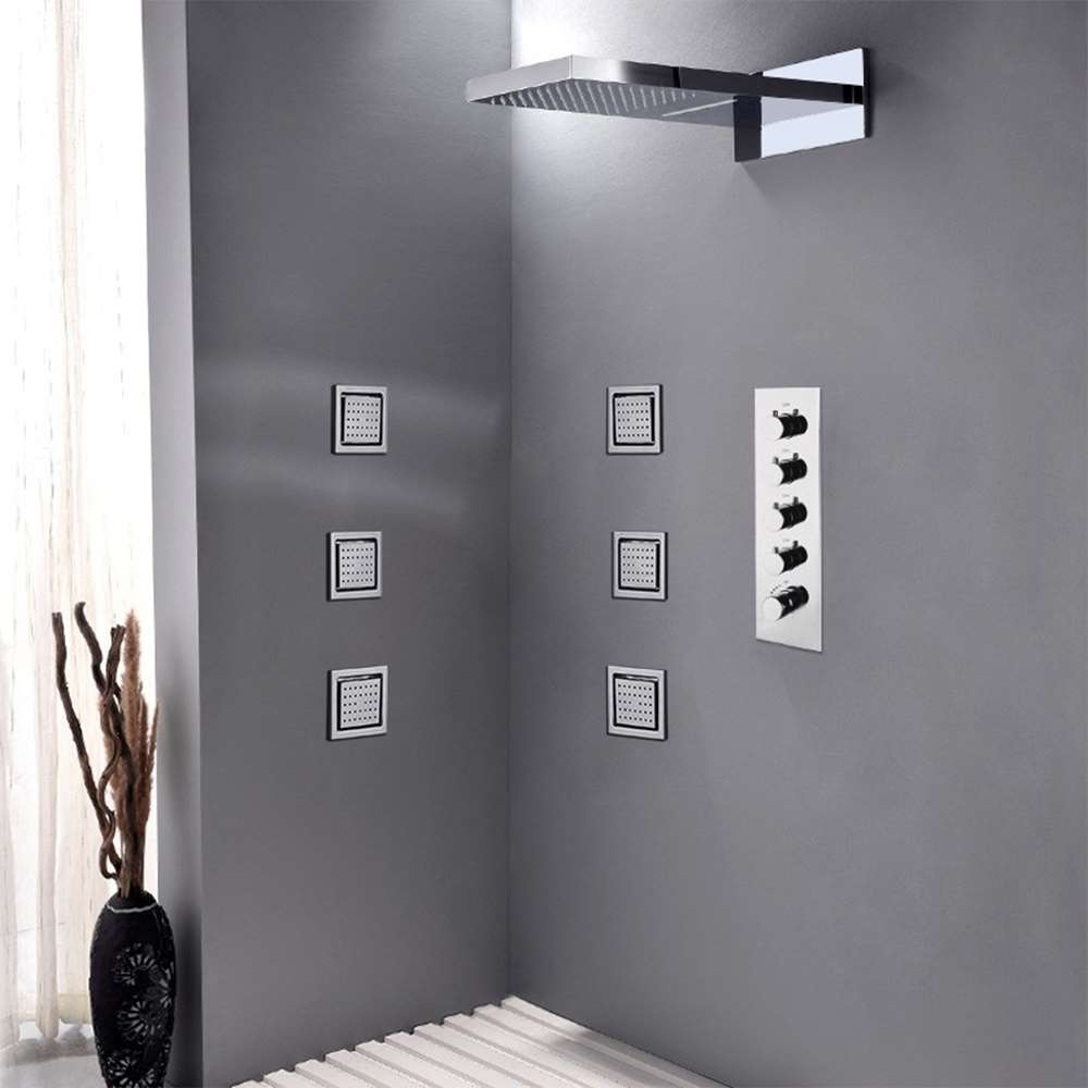 Shower Faucet with 6 Massage Body Sprays