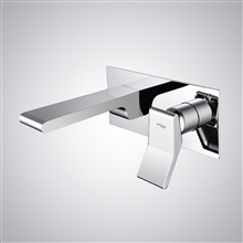 Fontana Navia Chrome Luxury Waterfall Basin Faucet