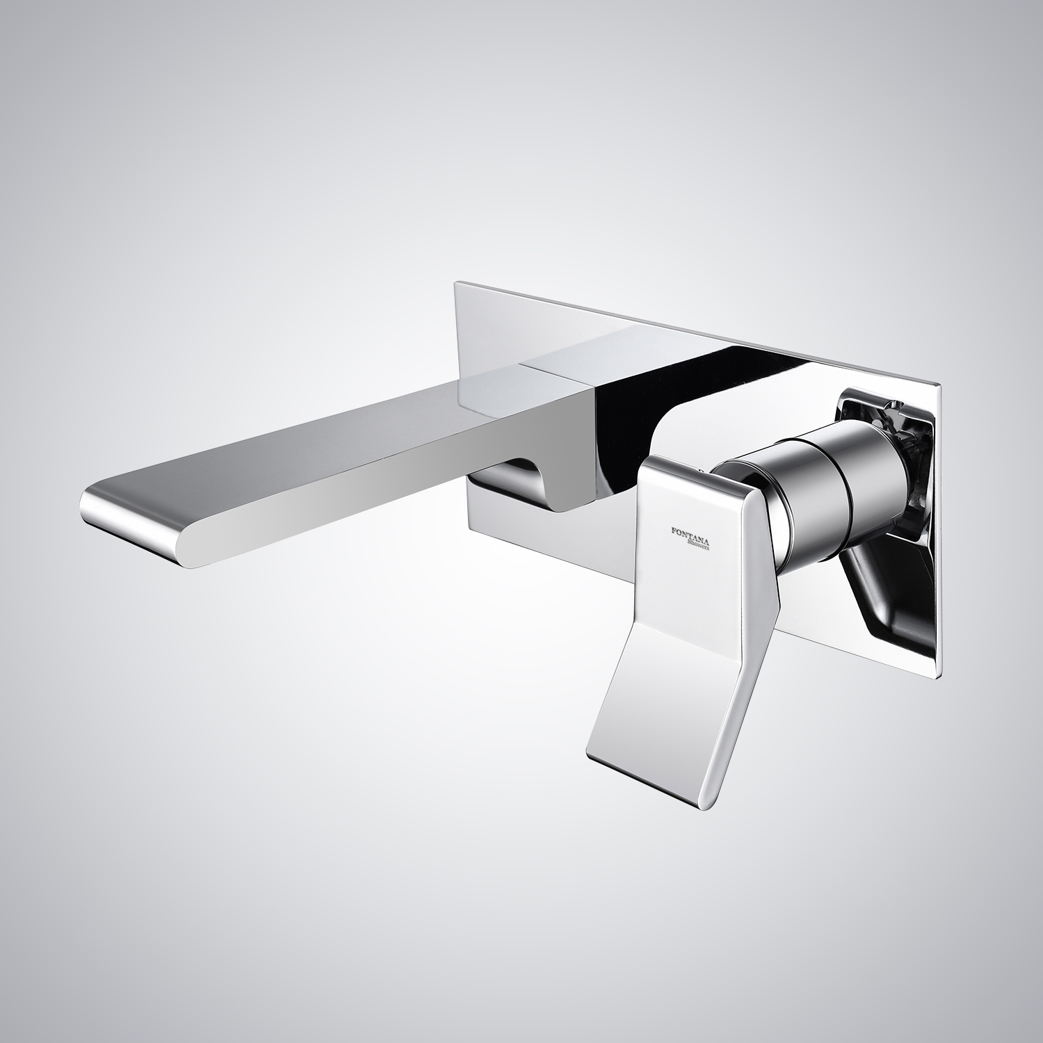 Fontana Navia Chrome Luxury Waterfall Basin Faucet
