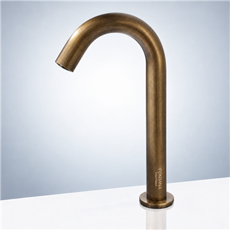 touchless bathroom faucet Fontana Antique Touchless Infrared Commercial Motion Sensor Faucet