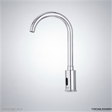Delta Commercial Touchless Bathroom Faucet with Infrared Sensor â€“ FB510D