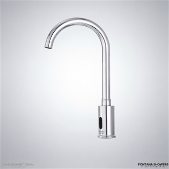 Delta Commercial Touchless Bathroom Faucet with Infrared Sensor â€“ FB510D