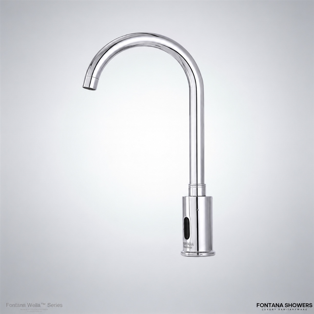 Delta Commercial Touchless Bathroom Faucet with Infrared Sensor â€“ FB510D