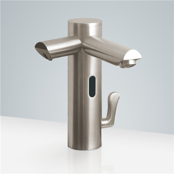 Commercial Building Restroom Faucet with Soap Dispenser