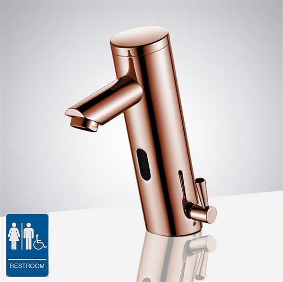 Fontana-Commercial-Rose-Gold-Thermostatic-Sen