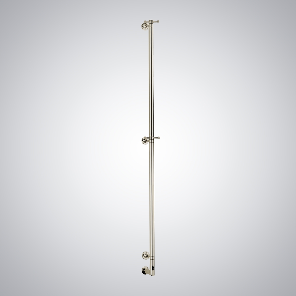 Fontana Pelham In Champagne Finish Electric Heated Towel Rail