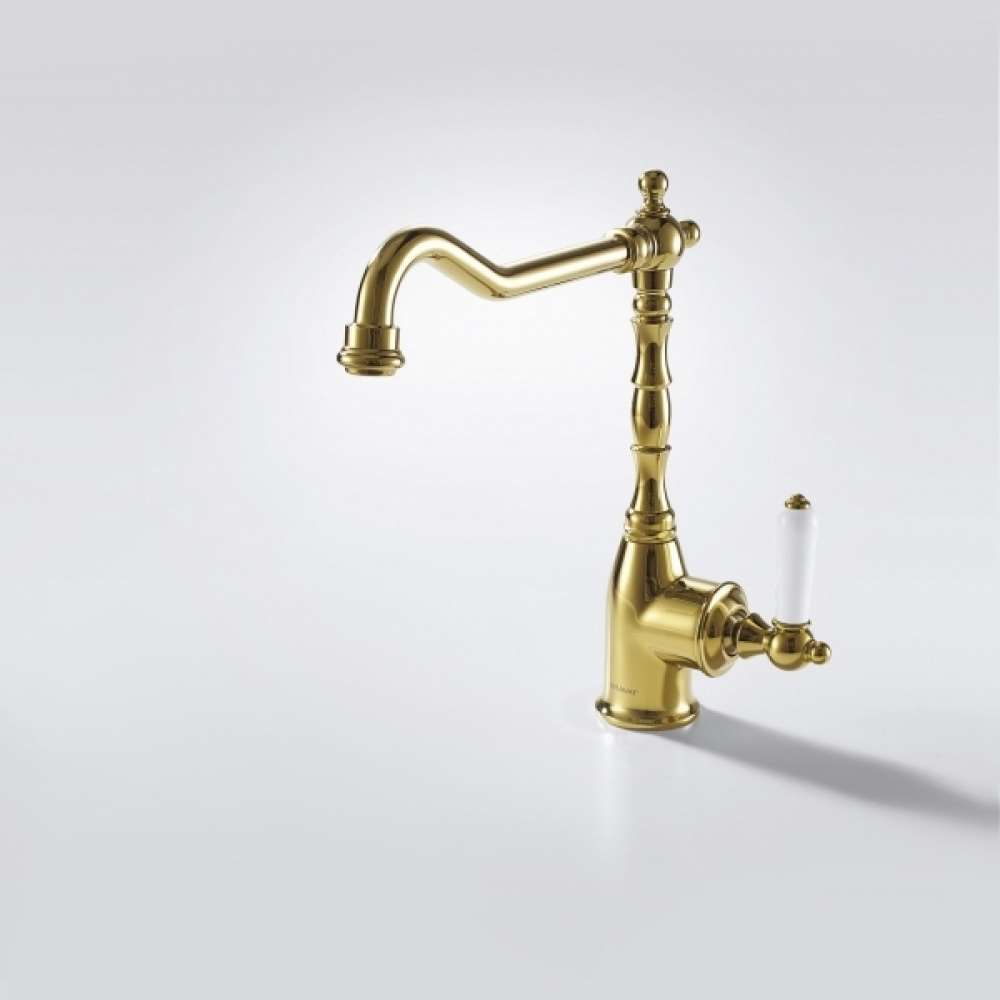 Contemporary Brass Luxury Gold Kitchen Faucet
