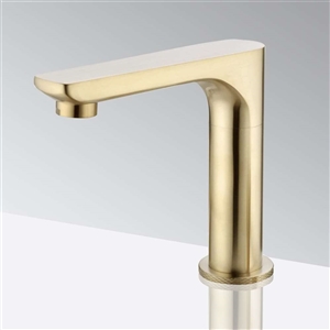 Fontana brushed gold touchless automatic sensor faucet FS-1008BG