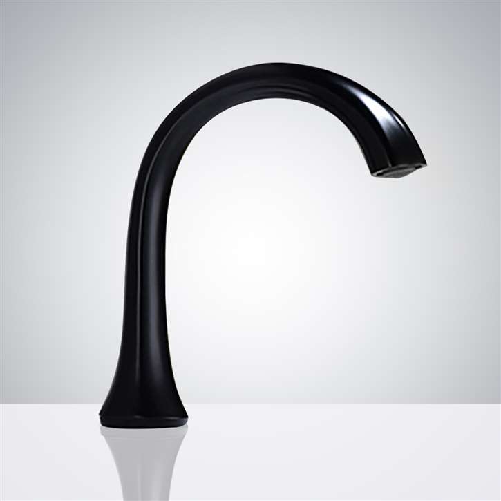 Fontana Commercial Matte Black Automatic Sensor Hands Free Faucet