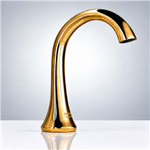 Fontana Gold Touchless Commercial Restroom Sensor Faucet