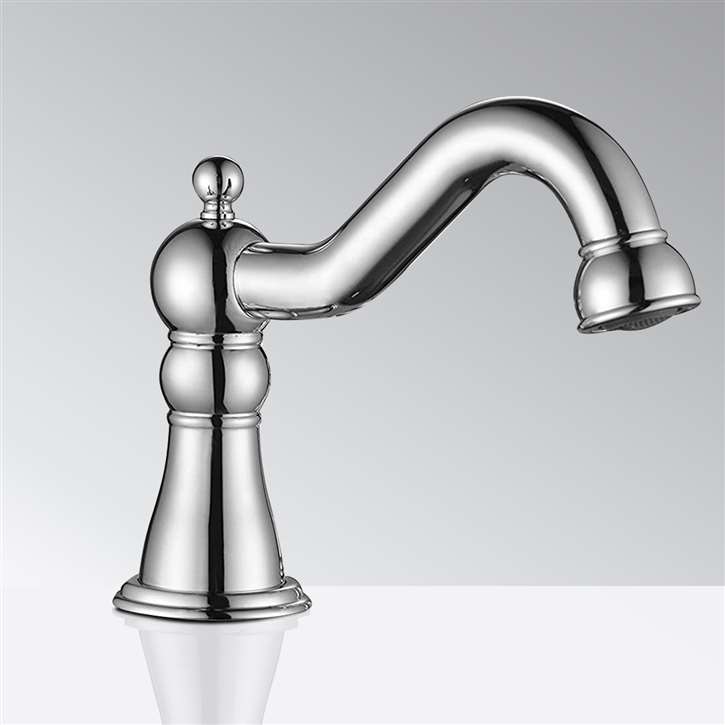 Fontana Commercial Chrome Touch less Automatic Sensor Hands Free Faucet