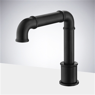 Fontana Reno Commercial Matte Black Automatic Hands Free Smart Sensor Faucet