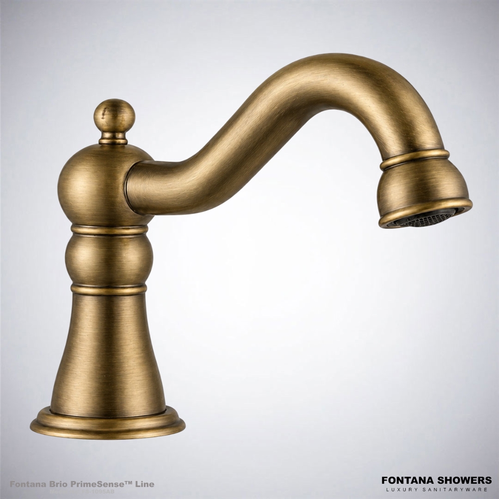 Fontana Brio PrimeSenseâ„¢ Line â€“ Antique Brass