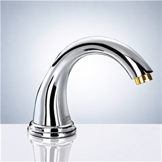 Fontana Tivoli Commercial Chrome Touchless Automatic Hands Free Sensor Faucet