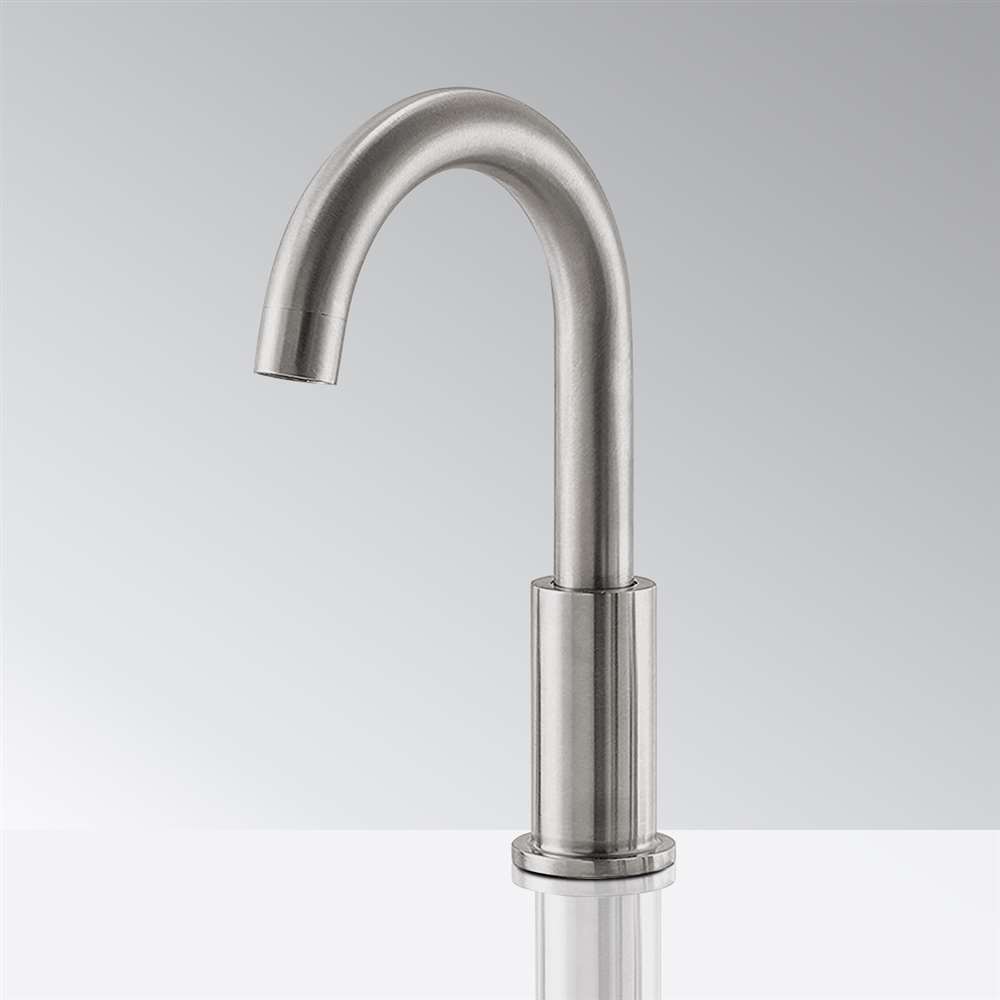 Fontana Commercial Brushed Nickel Touchless Automatic Sensor Faucet FS-109BN-DP
