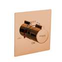 Fontana Rose Gold Wall Mounted Concealed Shower Mixer Valve