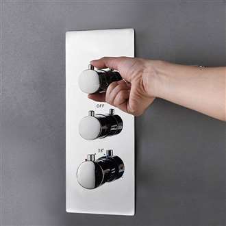 USA Supplier Fontana Shower Two Function Shower Mixer Thermostatic Valve Vertical