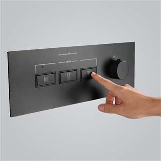 Shower Controls Revit Families Shower Four Function Shower Mixer Thermostatic Valve