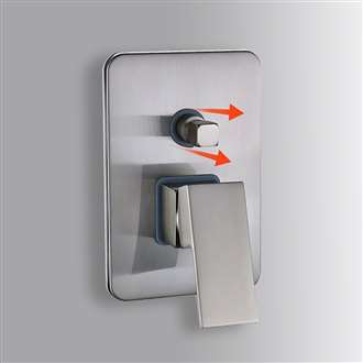 Hansgrohe vs Fontana  Shower 2 Way Wall-mounted shower faucet Mixer valve mixer Brushed Nickel