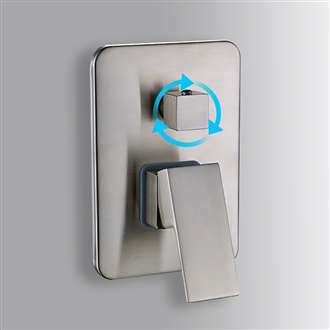 Shower Controls BIM Files Shower 3 Way Wall-mounted shower faucet Mixer valve mixer Brushed Nickel