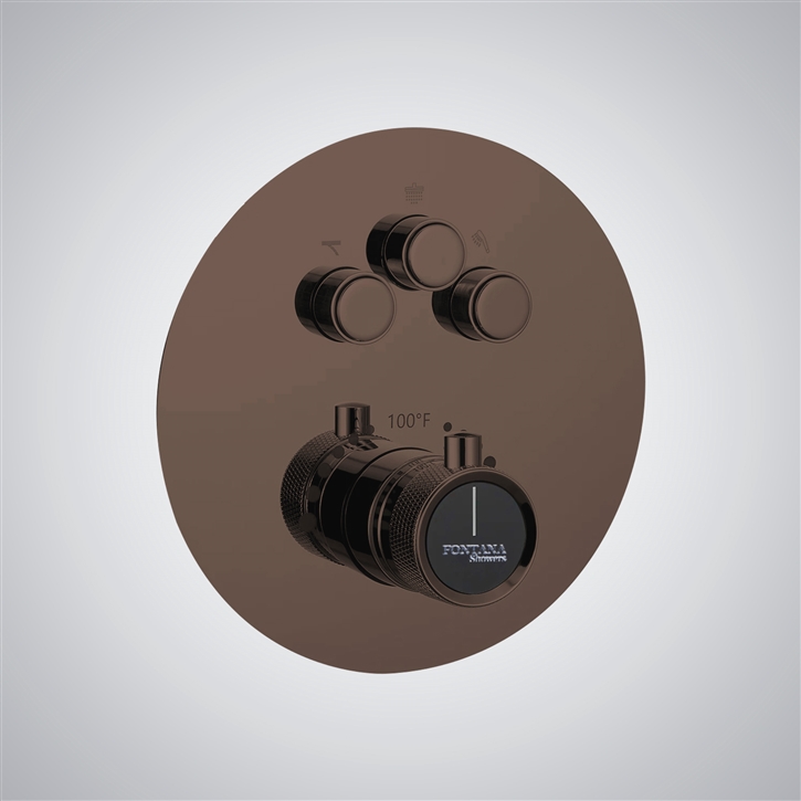 Fontana Classic Oil Rubbed Bronze Wall Mounted Shower Mixer