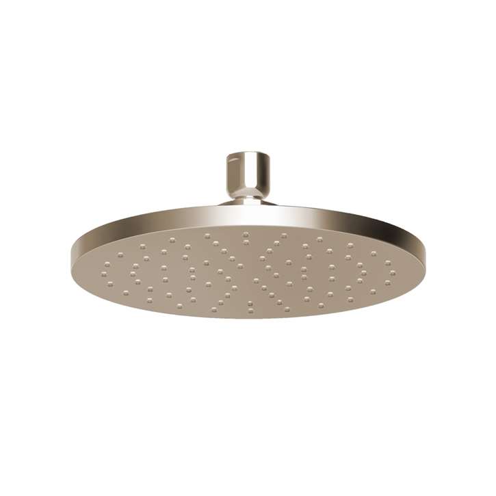 Fontana Chatou Champagne 8-Inch 1.75 GPM Round Rain Shower Head