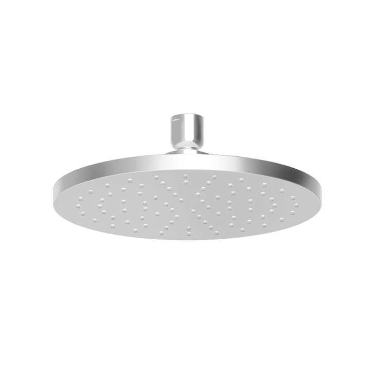 Fontana Chatou Matte White 8-Inch 1.75 GPM Round Rain Shower Head