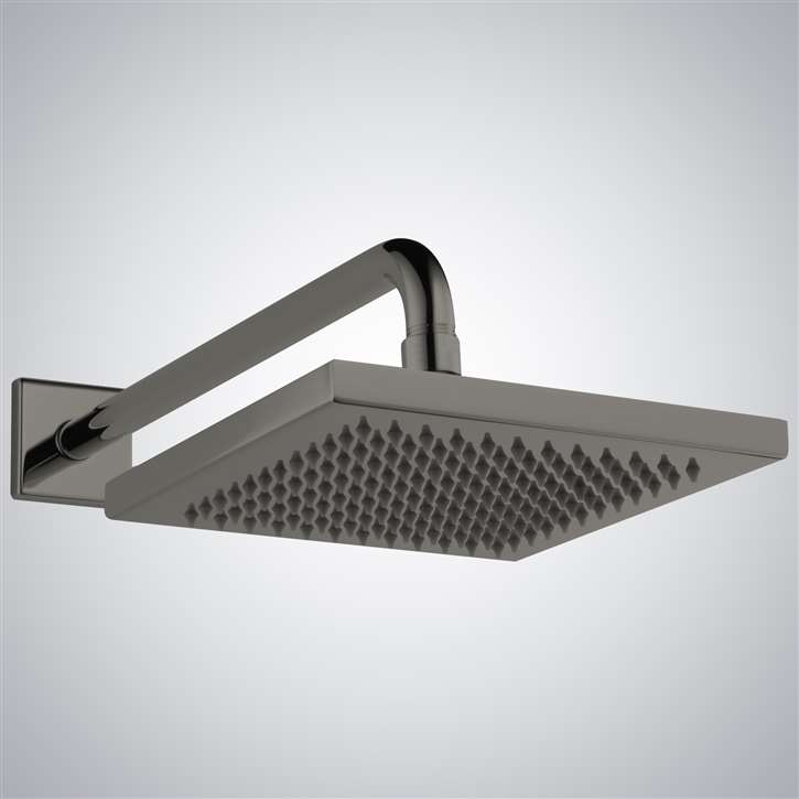 Fontana Lyon Gun Metal Gray Premium Modern Shower Head