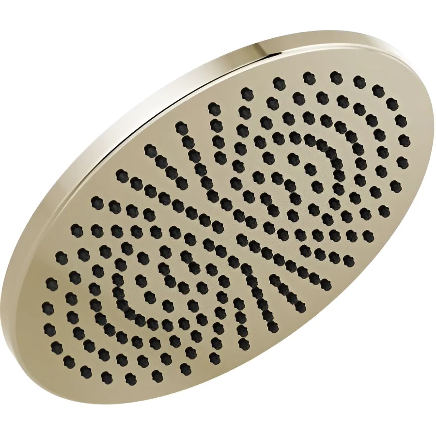 Fontana Bolln Champagne Single Function Universal Rain Round Shower Head