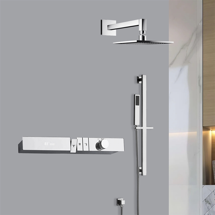 FontanaShowers Chrome Digital Shower Set