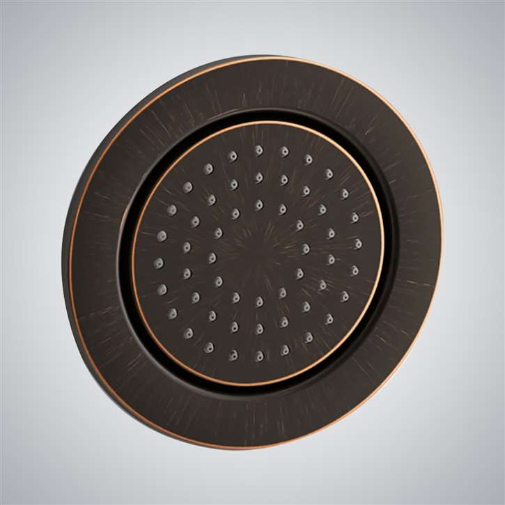 Fontana Wall Mount Traditional Round 54 Nozzle Massage Body Spray in Oil Rubbed Bronze