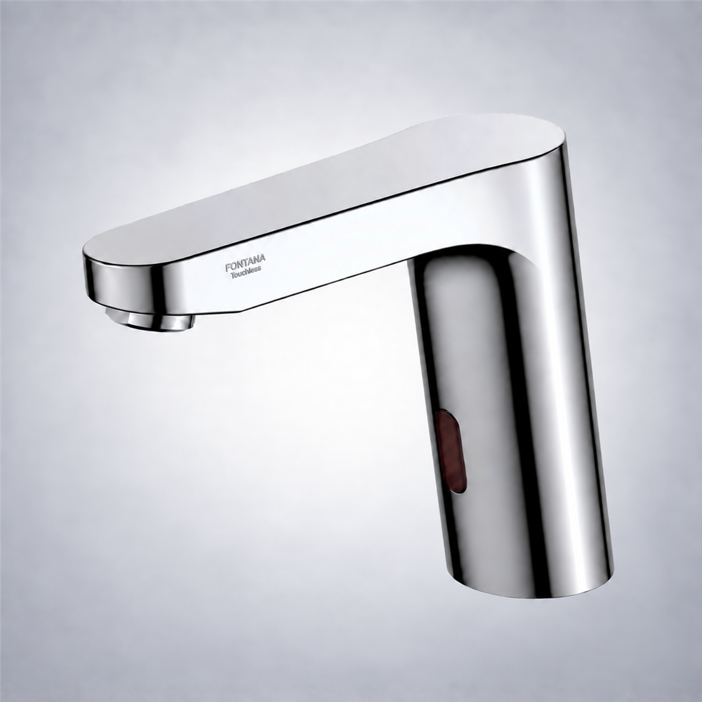 Bravat Commercial Motion Chrome Sensor Faucets