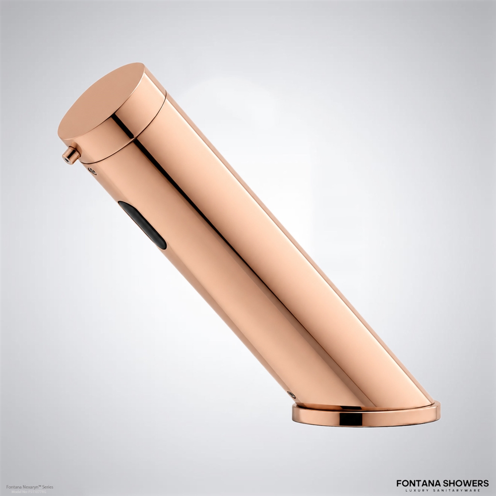 Fontana Rose Gold Finish Commercial Automatic Foam Automatic Soap Dispenser, for Commercial Use