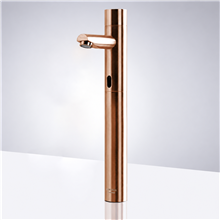Fontana Solo Rose Gold Tall Touchless Commercial Automatic Sensor Faucet