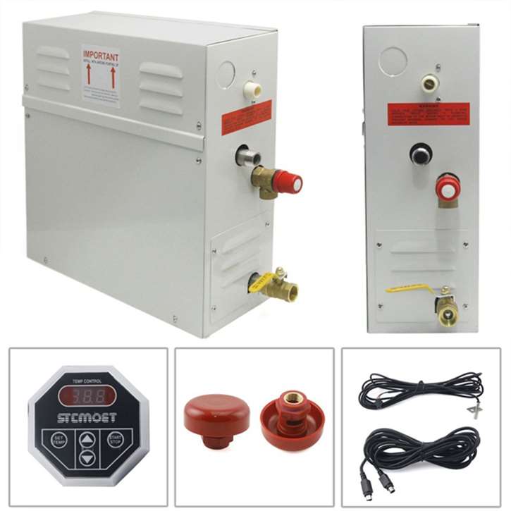 Wella STEAM GENERATOR HOME SPA SHOWER SAUNA BATH DIGITAL CONTROLLER 3KW 220-240V