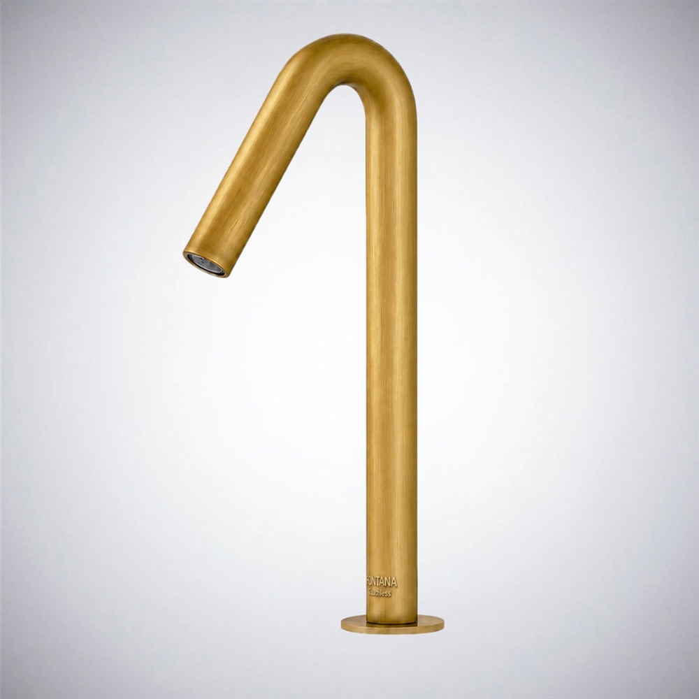 Fontana Codroipo Antique Brass Touchless Sink Faucet