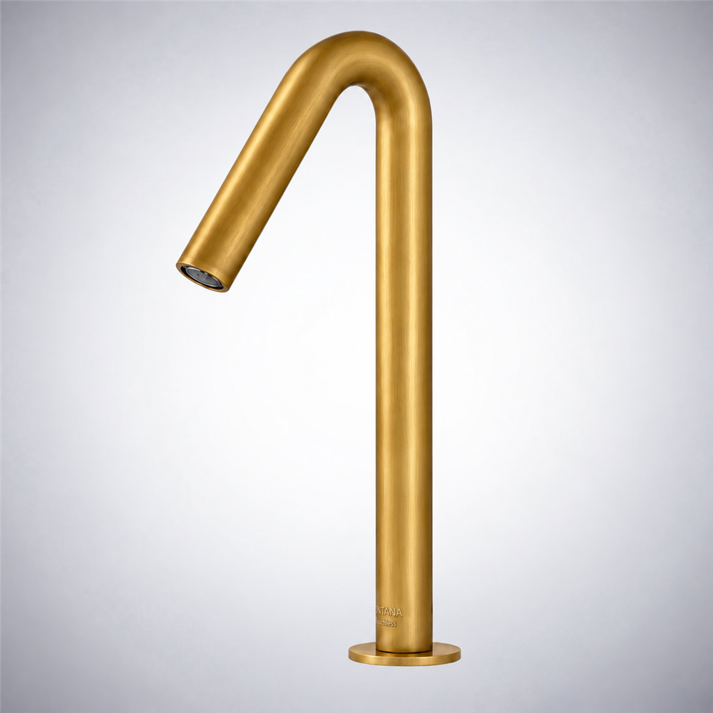 Fontana Codroipo Antique Brass Touchless Sink Faucet
