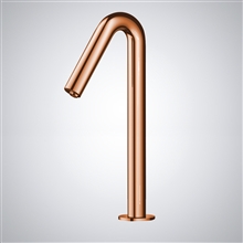 Fontana Rose Gold In Inkwell Arc 33-Cm Touchless Sink Tap Faucet