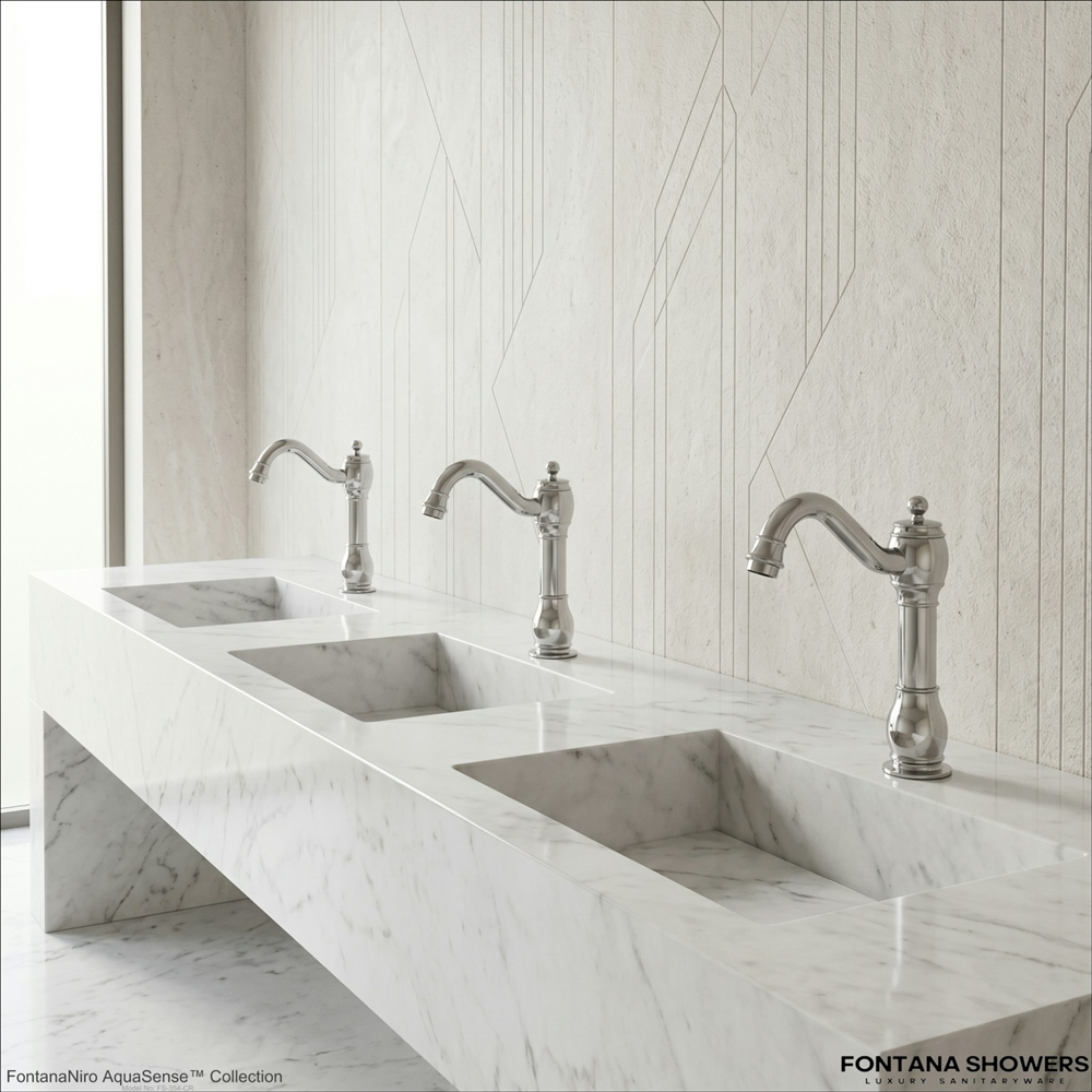 Fontana Chrome Touchless Faucet - FS-354-CR