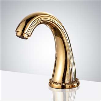 Fontana Gold Commercial Bathroom Automatic Touchless Sensor Faucet